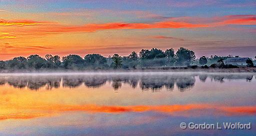 Misty Otter Creek At Sunrise_P1120585-7.jpg - Photographed near Smiths Falls, Ontario, Canada.